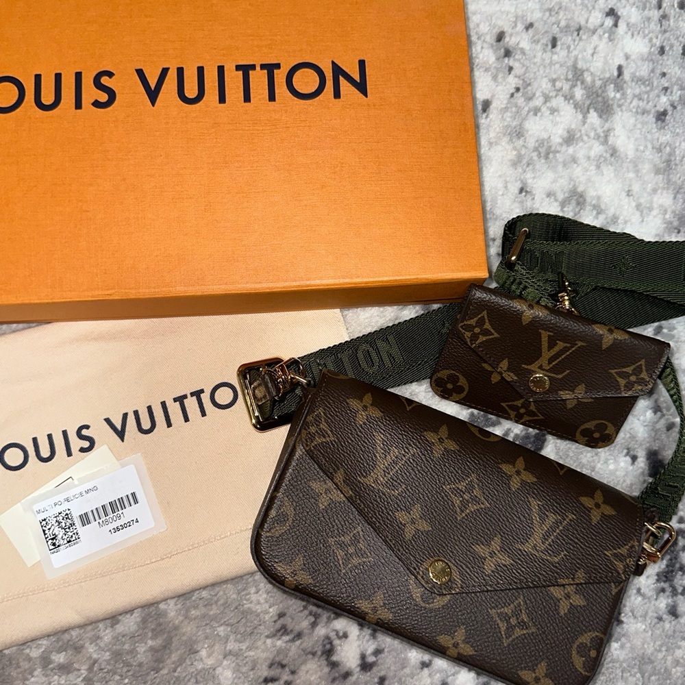 Louis Vuitton felicie strap and go